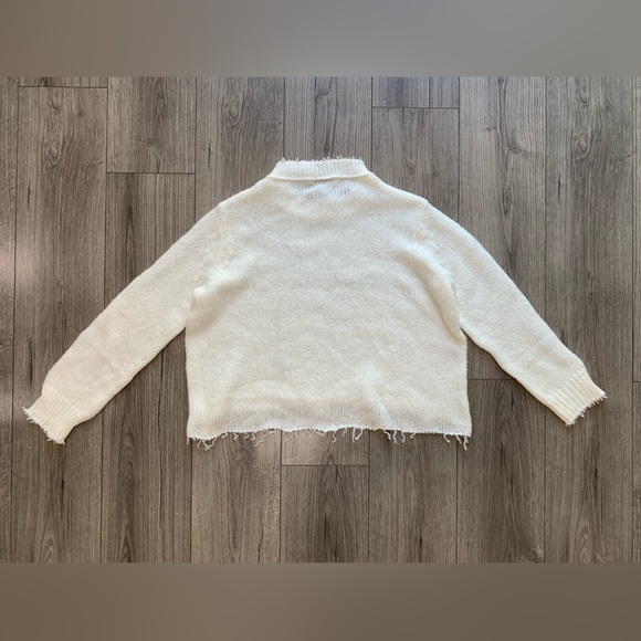 Wooden Ships Distressed Crew‎ in Pure Snow Size S/M - Picture 14 of 14